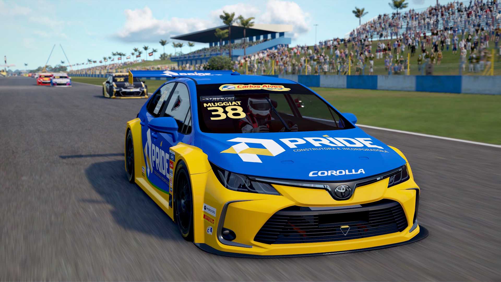 Toyota Corolla Stock Car in Automobilista 2