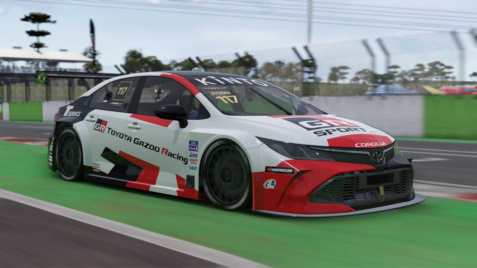 Toyota Corolla Stock Car in Automobilista 2